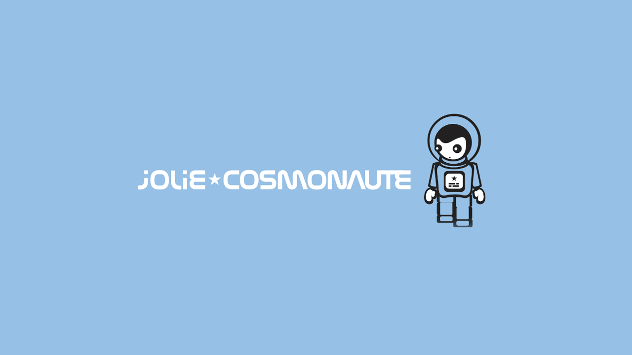 Diseño identidad corporativa Jolie Cosmonaute