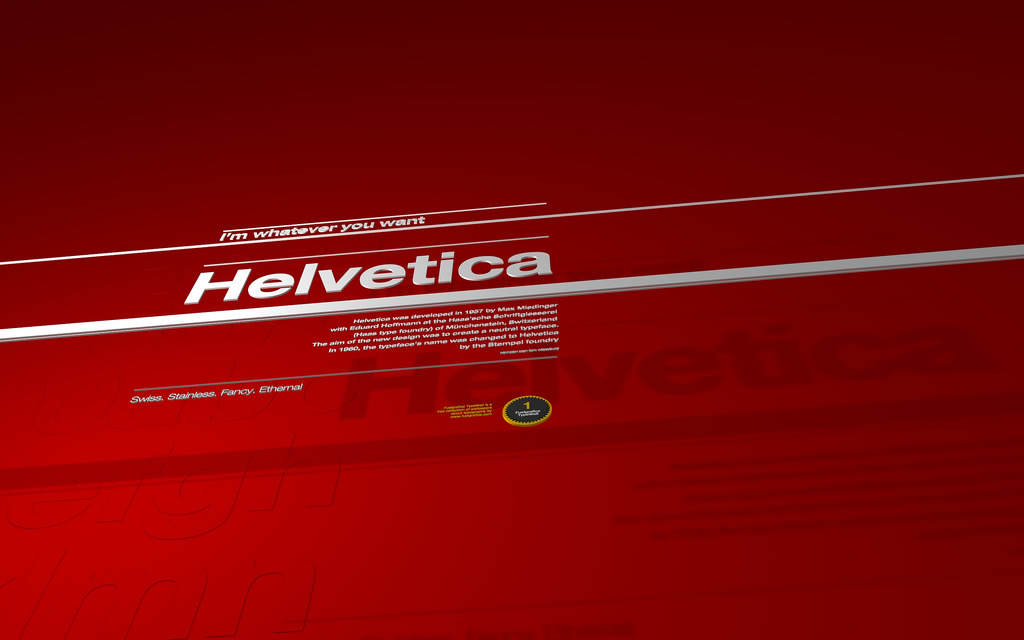 Typewall Helvetica