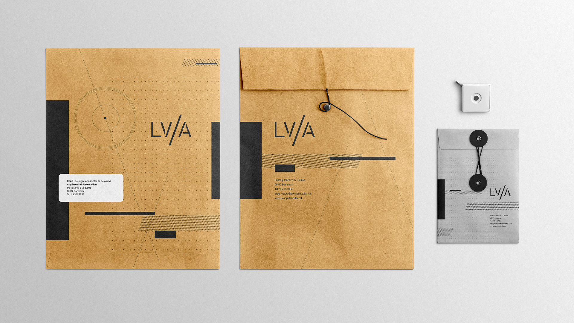 Diseño de marca y motion graphics LVA-8